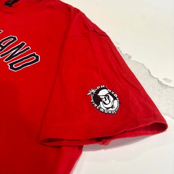 Cleveland Guardians "Cleveland Is The Reason" MLB Ilthy Softstyle T-Shirt New XL - Picture 4 of 6